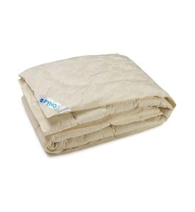 Одеяло Руно силиконовое молочное пл. 300 бязь набивная фото