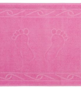 Полотенце для ног HOBBY Hayal розовый фото