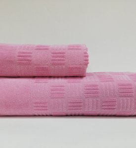 Набор полотенец Class Demore Pink 50x90+90x150 фото
