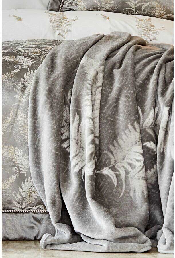 Набор постельного белья с одеялом Karaca Home Fronda gri фото