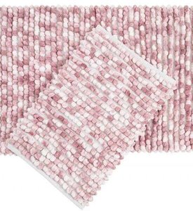 Набор ковриков Irya - Ottova pink розовый фото