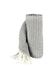 Плед VLADI Валенсия Антонио бело-т.серый, 140 х 200 см - фото