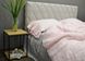 Льняное постельное белье Beik-Morandi Milfey Pink, Двуспальный Евро - фото