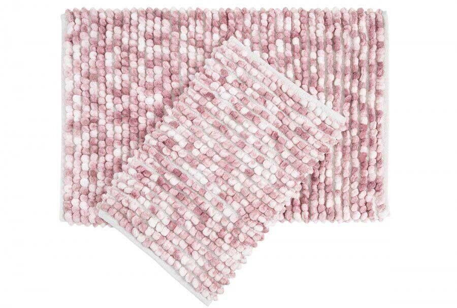 Набор ковриков Irya - Ottova pink розовый фото