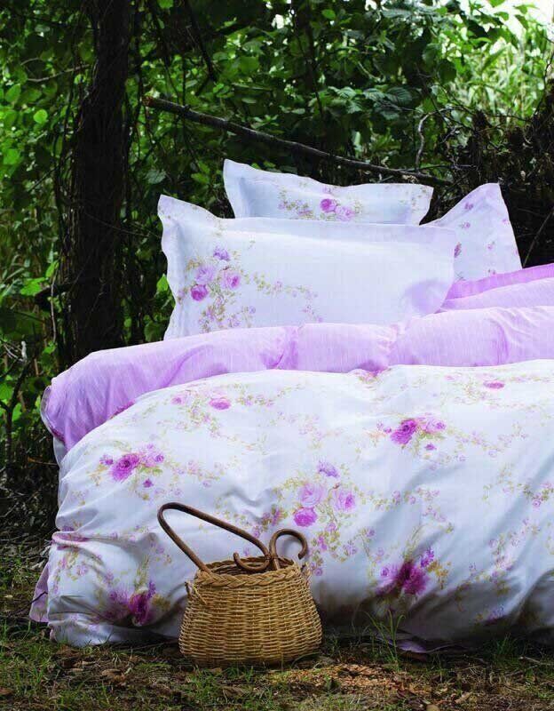 Элитное постельное белье Karaca Home Tiny пудра фото