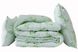 Одеяло TAG лебяжий пух Bamboo white + подушки 50х70, 195 х 215 см - фото