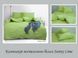 Постельное белье ранфорс Евро макси TAG Sunny Lime 100% хлопок - фото
