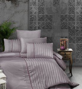 Постільна білизна "first choice" 200x220 modalife lavender фото