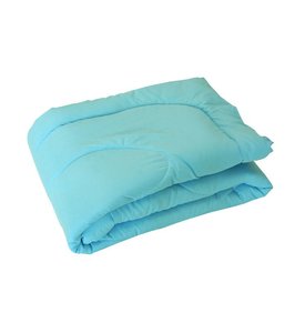 Одеяло Руно силиконовое голубое пл. 300 микрофайбер, Двуспальный Евро - 200 х 220 см