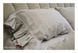 Лляна постільна білизна Beik-Morandi Milfey Grey - євро - фото