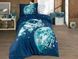 Подростковое постельное белье Hobby Poplin Galaxy синий поплин 100% хлопок - фото
