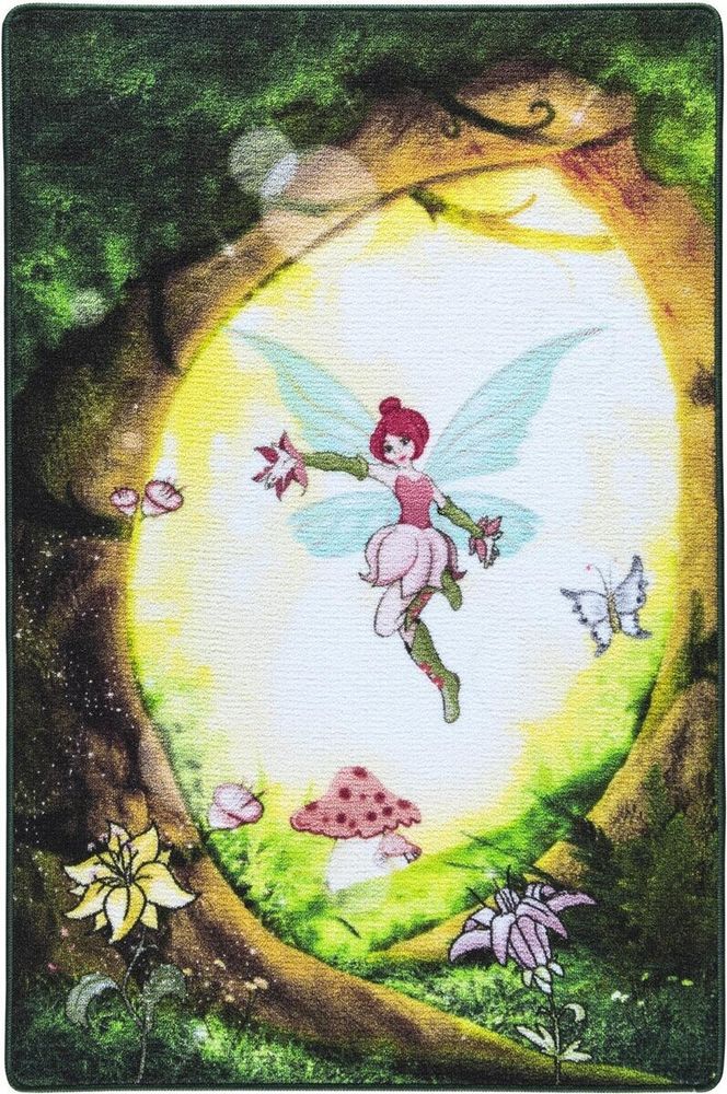 Килимок в дитячу кімнату Confetti Fairy Forest Yesil фото