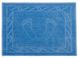 Махровий рушник для ніг Hobby Hayal синий 700 г/м2 - фото