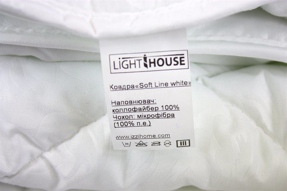Ковдра LightHouse Soft Line white фото