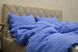 Льняное постельное белье Beik-Morandi Утро в Провансе Blue, Полуторный - фото