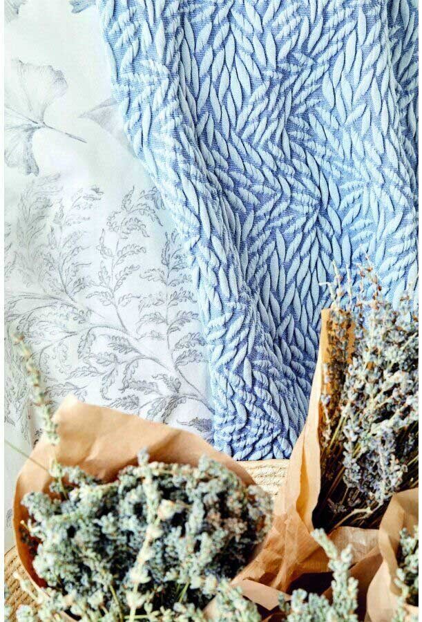 Набір постільної білизни з покривалом Karaca Home Vial indigo 2020-2 фото