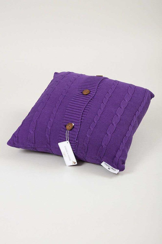 Подушка декоративная Karaca Home Summer Triko фиолетовый фото