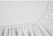 Трикотажная простынь на резинке Othello Cottonflex белый двуспальная, 160 х 200 см - фото