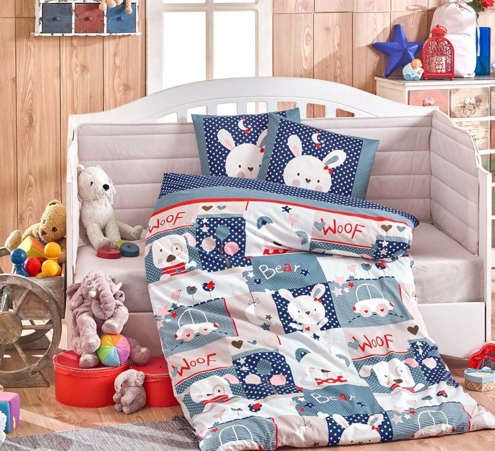 Детское постельное белье Hobby Snoopy синий фото