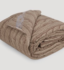 Одеяло детское IGLEN с льняным наполнителем во фланели демисезонное, 110 х 140 см