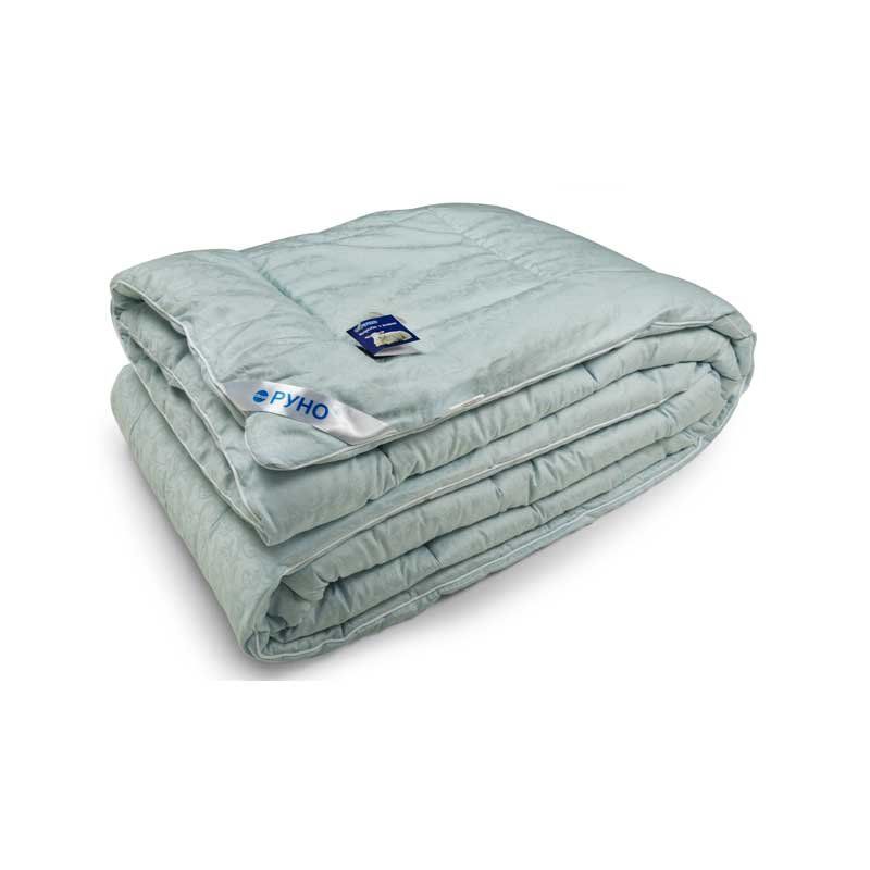 Одеяло Руно шерстяное Комфорт+ голубое фото