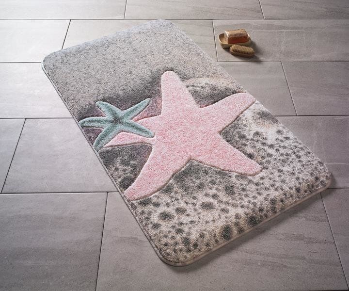 Коврик для ванной Confetti Starfish Pink фото