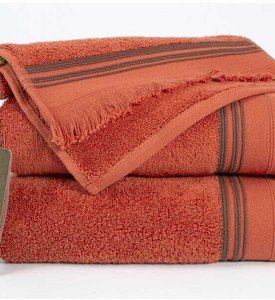 Махровое полотенце салфетка 30 х 50 Buldans - Almeria brick