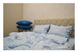 Лляна постільна білизна Beik-Morandi Ранок в Провансі Light Blue - євро - фото