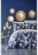Постільна білизна Karaca Home Elvira lacivert 2019-1 синій - євро - фото