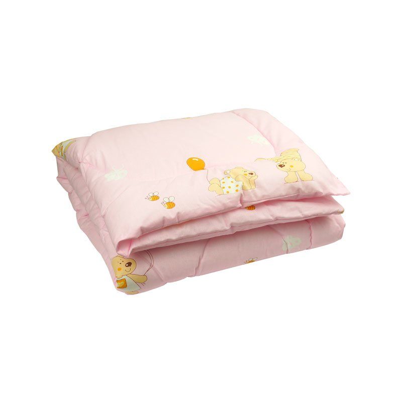 Детское одеяло Руно силиконовое розовое фото