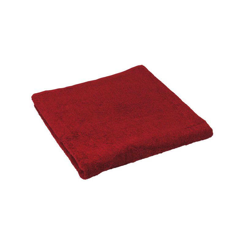 Полотенце Руно бордовый пл. 400 фото