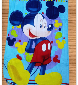 Пляжное полотенце махровое 75 х 150 Mickey Mouse 400 г/м2