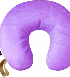 Подушка Sonex для путешествий Ideal фиолетовая, 30 х 35 х 10 см