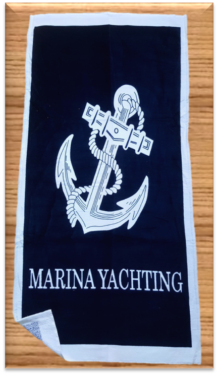 Полотенце пляжное Marina Yachting фото