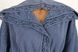 Женский халат с капюшоном на поясе Buldans Misk indigo короткий 3XL - фото