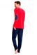 Пижама мужская U.S. Polo Assn 17135 красный, S - фото