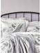 Набір постільної білизни з покривалом Karaca Home Arden siyah 2020-1 чорний - євро, бавовна, сатин - фото