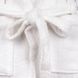 Отельный махровый халат на поясе Arya Miranda Soft Белый шалька L - фото