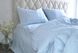 Льняное постельное белье Beik-Morandi Loft Light Blue, Двуспальный Евро - фото