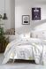Покривало бавовняне з наволочками Enlora Home Ilanda Beyaz двоспальне 180 х 225 см - фото