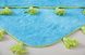 Коврик для ванной Irya Joy mavi голубой, 60 х 90 см - фото