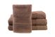 Махровое полотенце банное 70 х 140 Hobby RAINBOW Kahve коричневый - фото