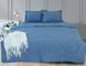 Одеяло летнее (облегченное) силиконовое TAG Elegant Blue Grey, 150 х 220 см - фото