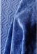 Постільна білизна сатин на резинці з покривалом і пледом євро Karaca Home Infinity lacivert 2020-1 - фото