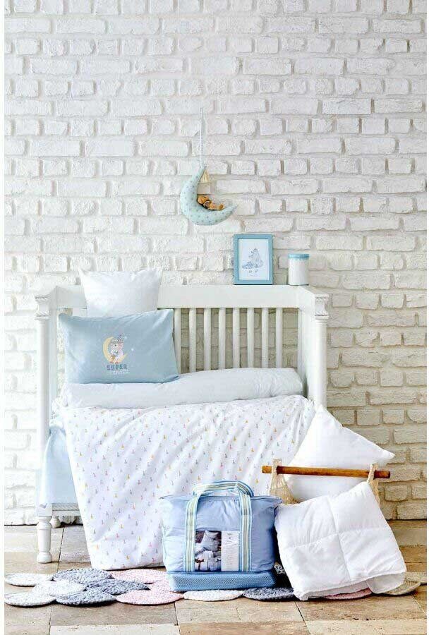 Детский набор в кроватку для младенцев Karaca Home Dreamer mint фото