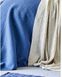 Постельное белье с покрывалом и пледом Евро Karaca Home Levni mavi 2020-1 - фото