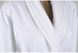 Жіночий махровий халат на поясі Lotus Soft Collection Велюр V1 белый S - фото