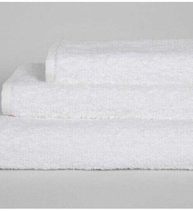 Махровое полотенце отельное для ног 40 х 70 Iris Home Отель Белый 500 г/м2