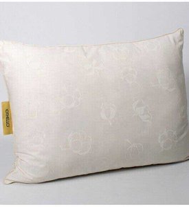 Подушка бавовняна Othello Cottina антиаллергенная, 50 х 70 см 70% бавовна, 30% нановолокно