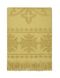 Махровий рушник банний 70 х 140 Arya С Бахромой Boleyn Желтый 520 г/м2 - фото